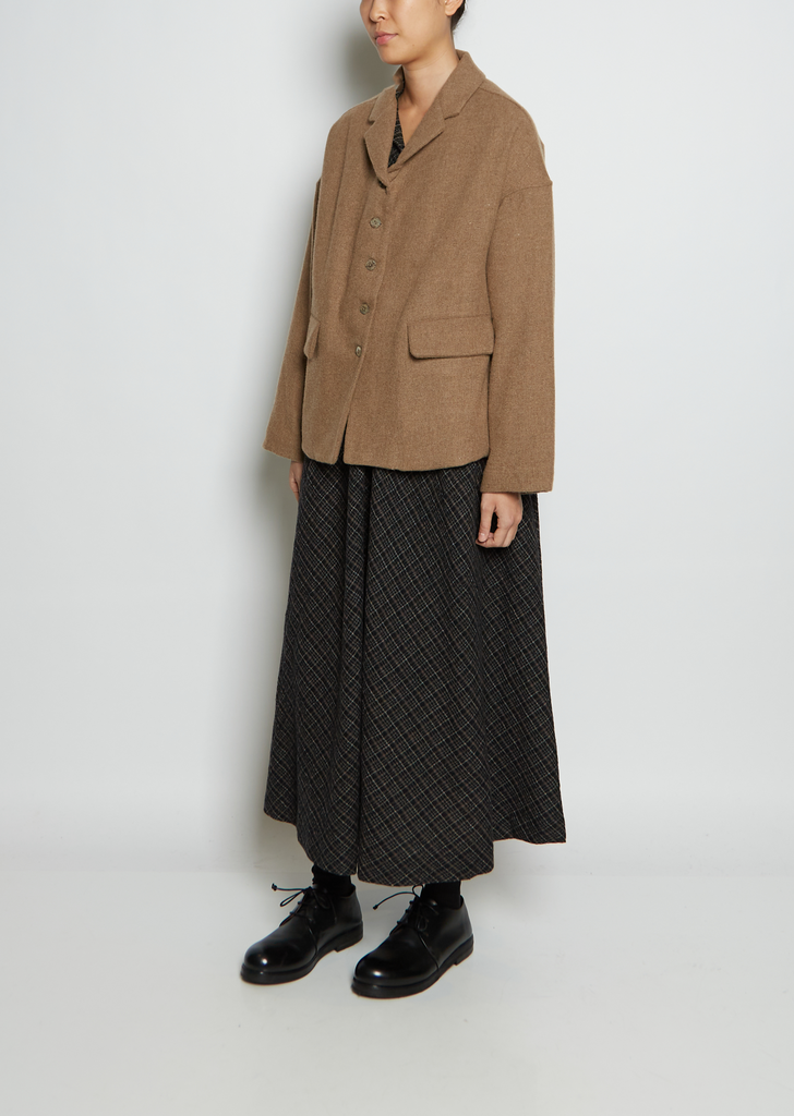 Wool Loose Blazer WP