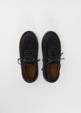 Parapana Suede Derby — Blu Notte (Midnight Blue)