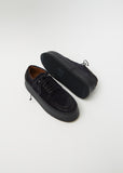 Parapana Suede Derby — Blu Notte (Midnight Blue)