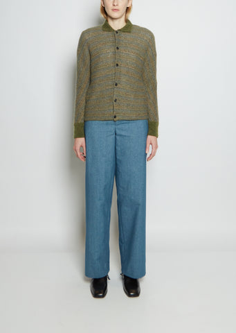 Mohair & Wool Blend Craftwork Shirt