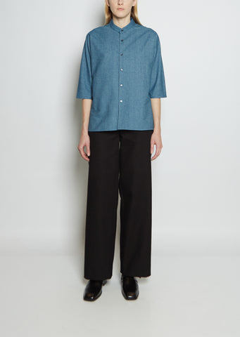 Cotton Denim Breed Blouse