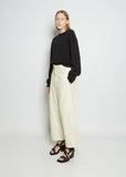 Large Cotton Denim Pant