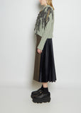 Wool Leopard Knit Pullover