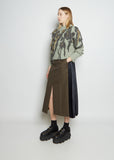 Wool Leopard Knit Pullover