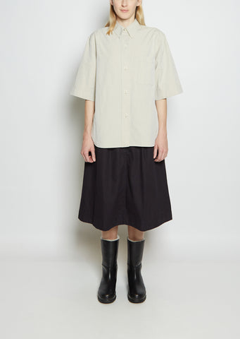 Cotton Button Down Collar Shirt
