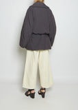 Wadded Short Cotton Trench