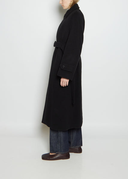 Cashmere Wool Long Coat – La Garçonne