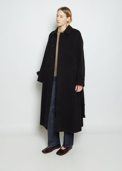 Cashmere Wool Long Coat – La Garçonne