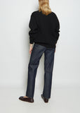 Super Fine Wool Rib Sweater