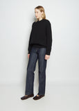 Super Fine Wool Rib Sweater