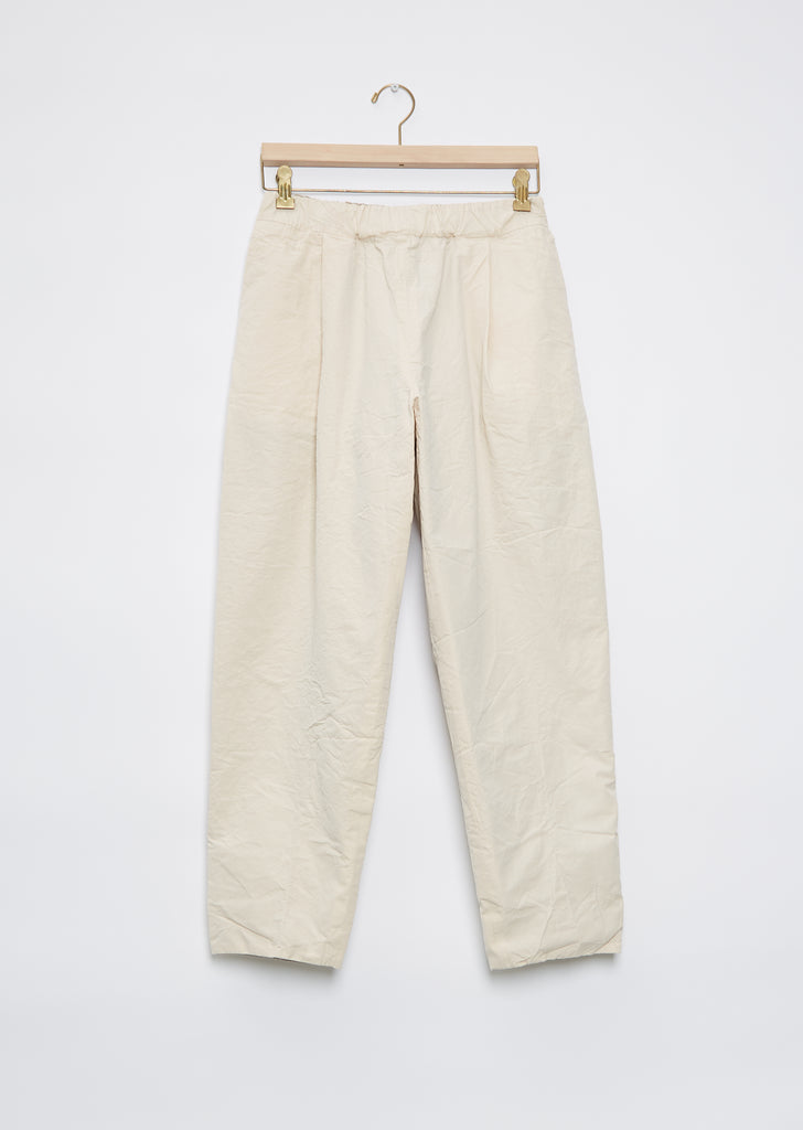Verger Reversible Pant — Ivory/Beige