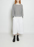 Petit Stripe Mohair Blend Sweater