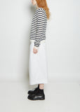 Petit Stripe Mohair Blend Sweater