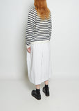 Petit Stripe Mohair Blend Sweater