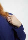 Thread Green Diamond Ring