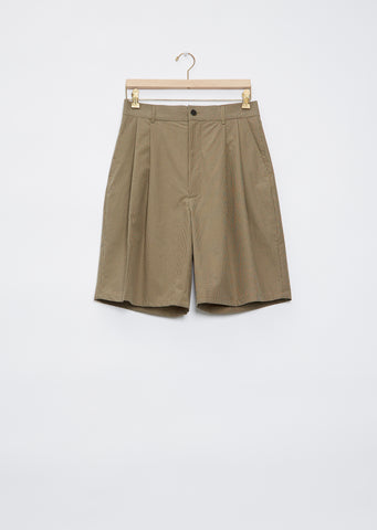 Pleated Suitpants Shorts