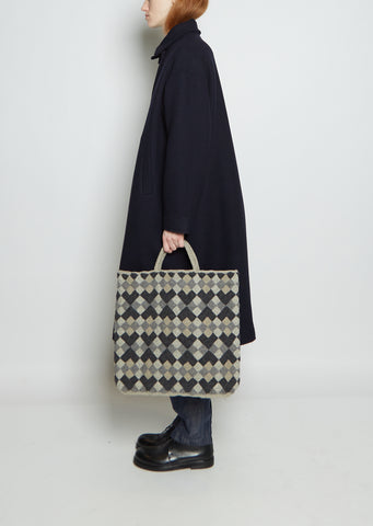 Wool Quilt Tote