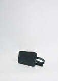 Round-Flap Banana Bag — Green