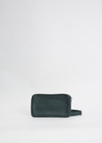 Round-Flap Banana Bag — Green