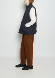 Printed Nylon Down Vest