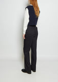 Recycled Wool & Cotton Buttoned Vest