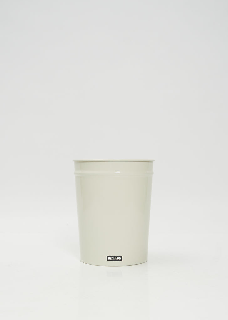 Small Waste Basket — Ivory