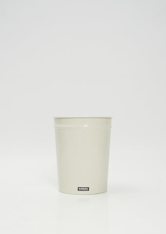 Small Waste Basket — Ivory