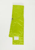 Dupion Silk Down Shawl — Green