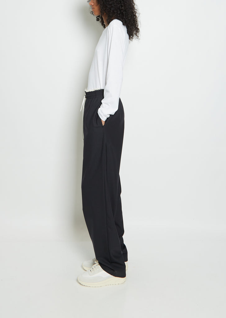Wool Sweatpant Trouser