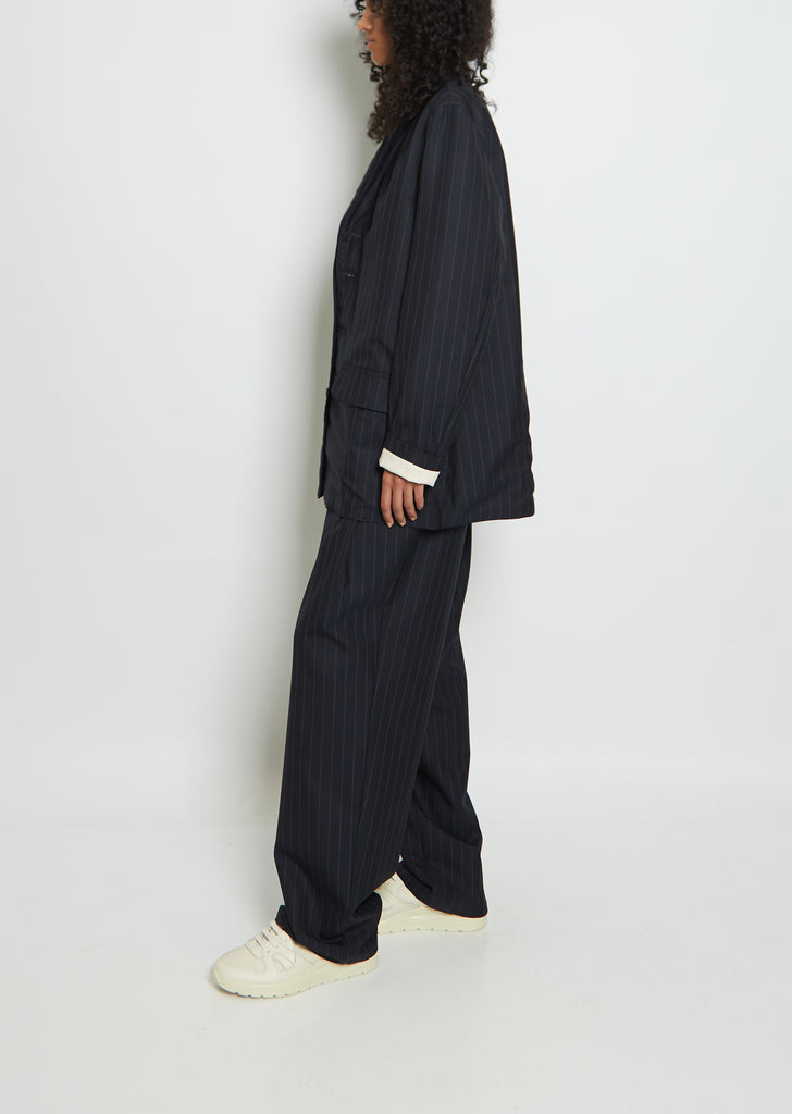 Oversized Wool Suit Jacket