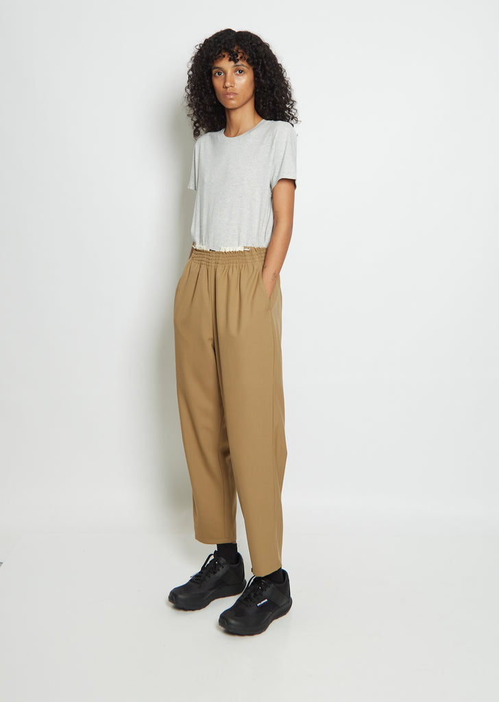 Wool Grandma Pants