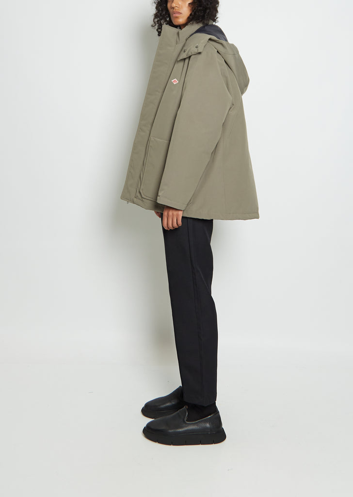 Down Hooded Zip Jacket