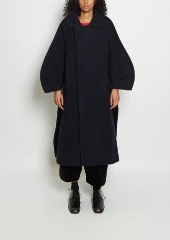 Wool Balloon Coat