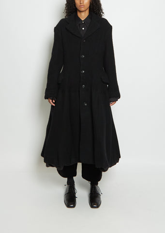 Wool Long Blazer Coat