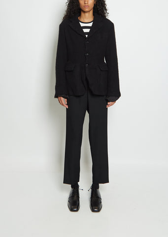 Wool Textured Blazer