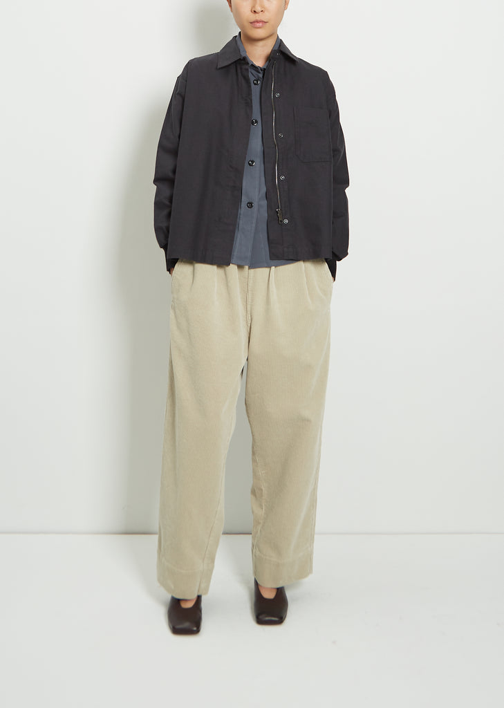 Cotton & Wool Army Overshirt