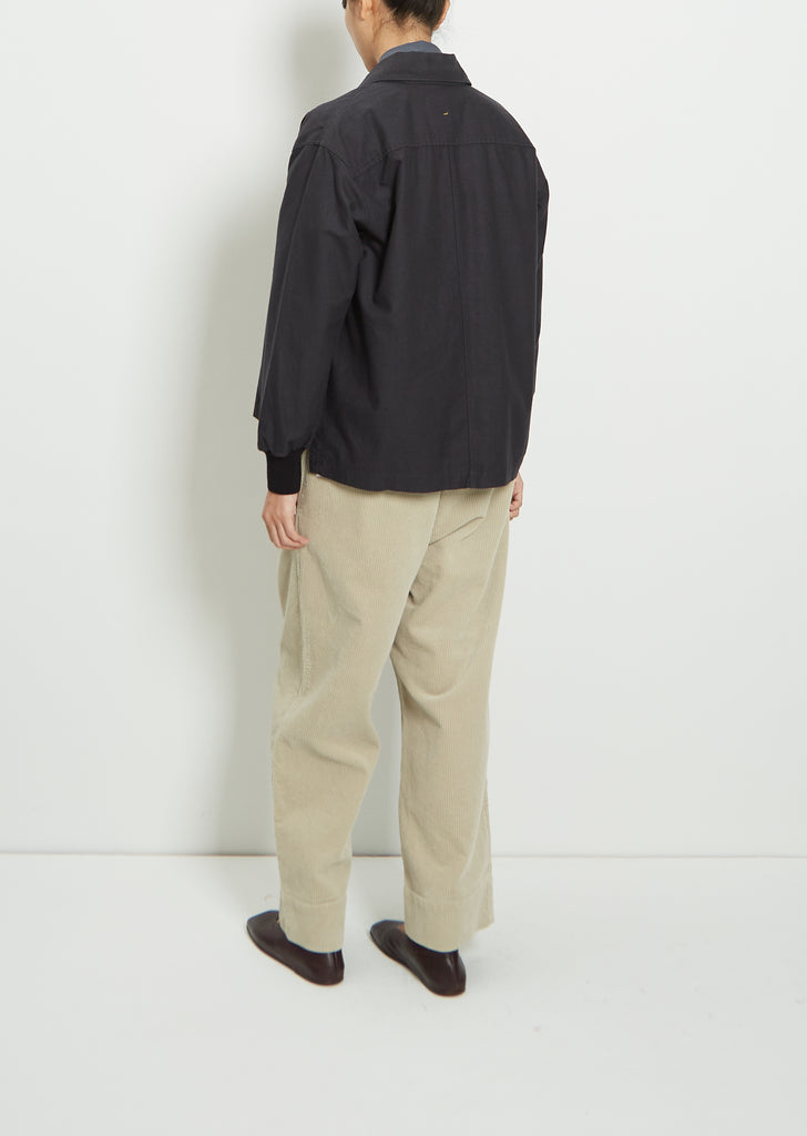 Cotton & Wool Army Overshirt
