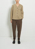 Long Sleeve Collarless Scout Shirt — Mouse