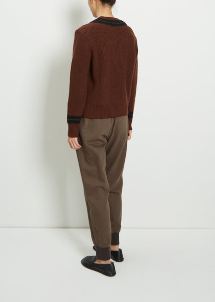 Wool Cricket Sweater – La Garçonne