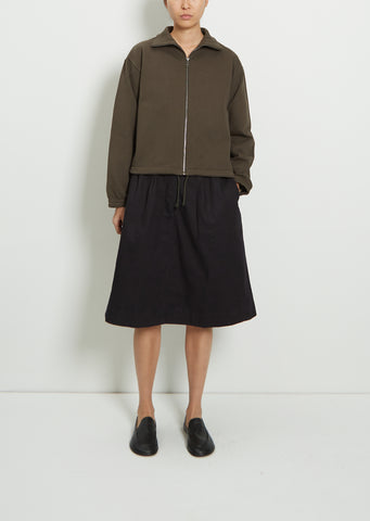 Cotton Zip Through Track Top