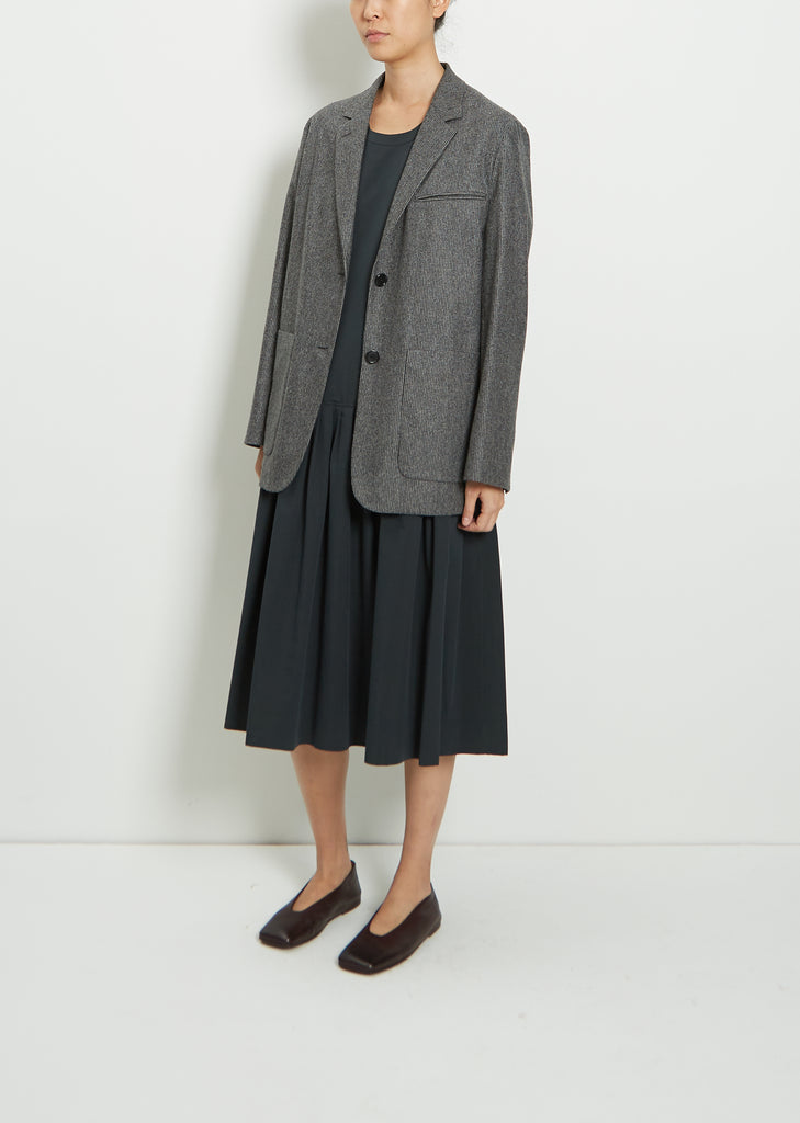 Wool Jet Pocket Blazer