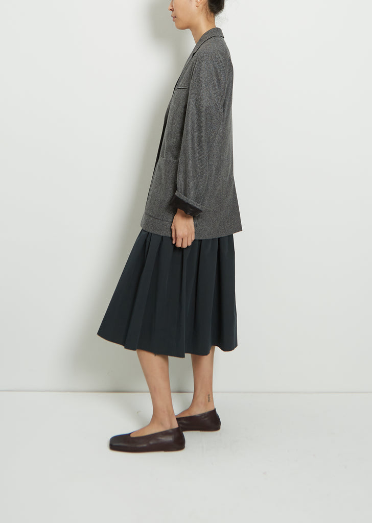 Wool Jet Pocket Blazer