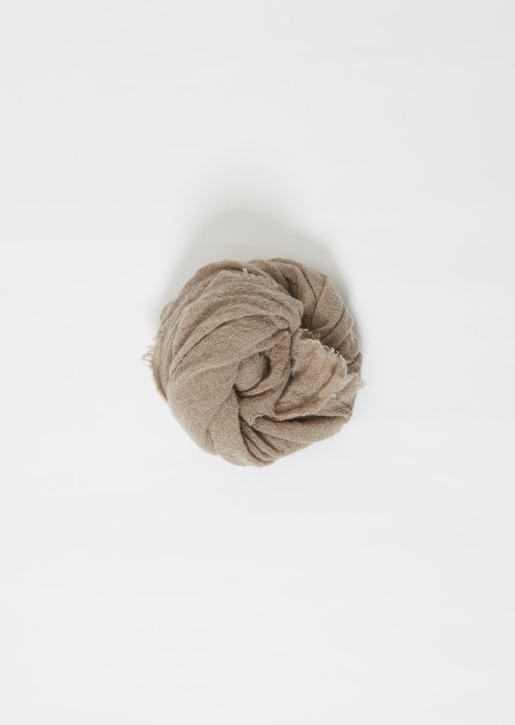 Cashmere Scarf — Ecru