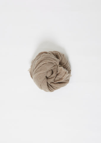 Cashmere Scarf — Ecru
