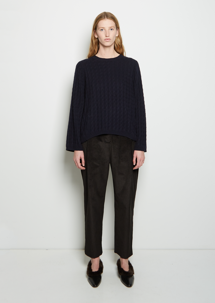 Cashmere Cable Knit Sweater