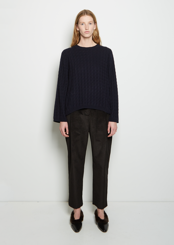 Cashmere Cable Knit Sweater