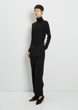 Deep Pleat Wool Trousers