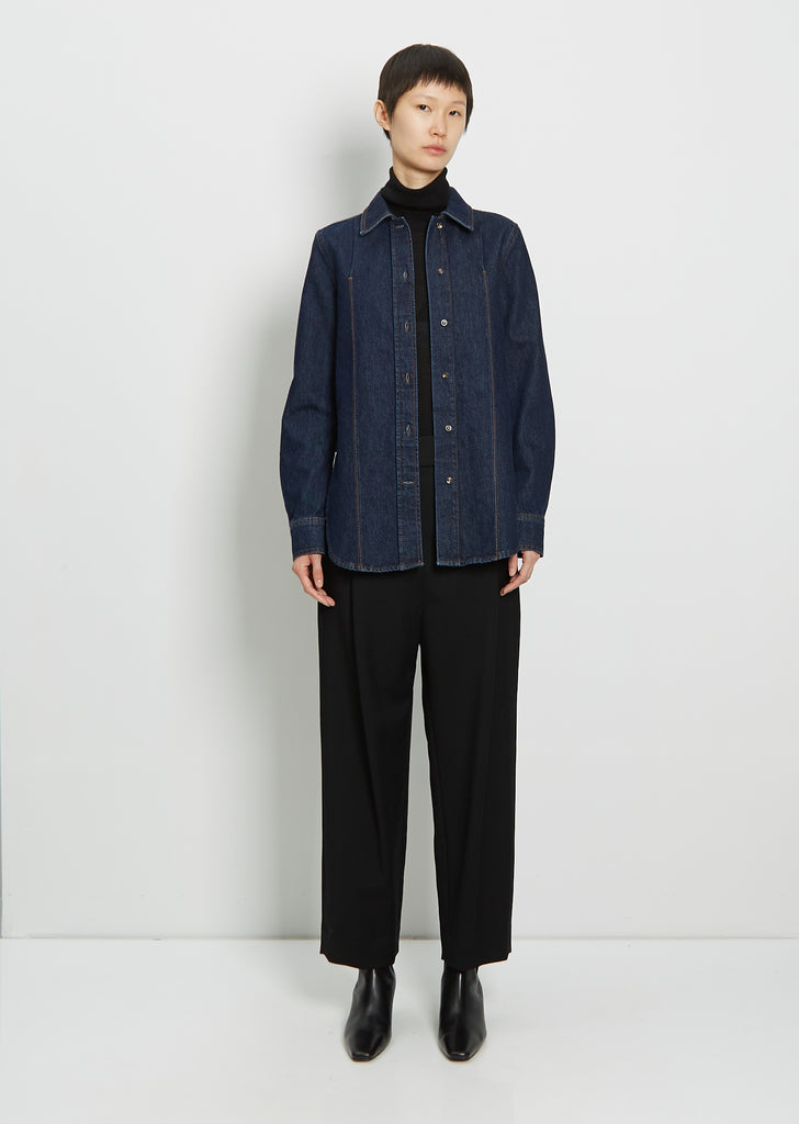 Slim Denim Shirt