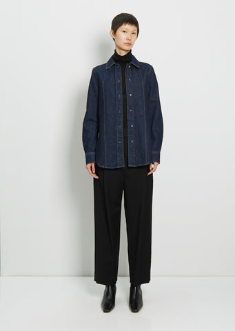 Slim Denim Shirt