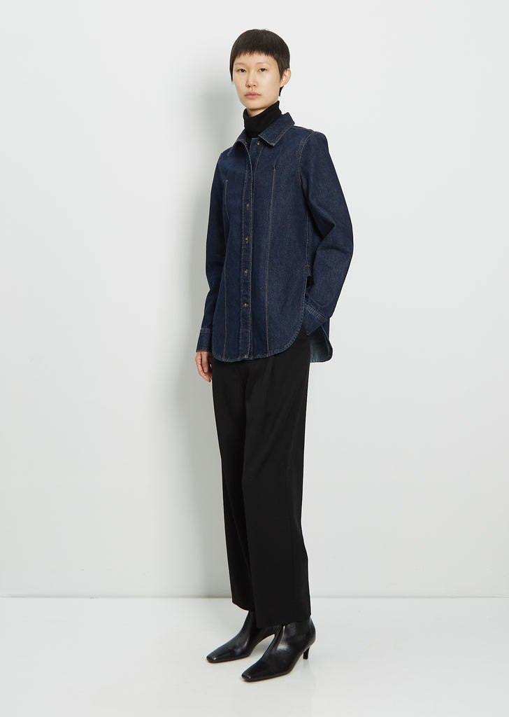 Slim Denim Shirt